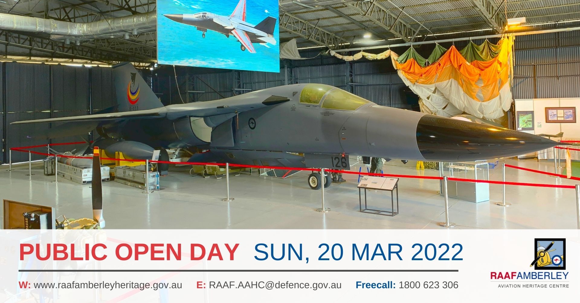 RAAF AAHC - Monthly Sunday Public Open Day - 20 Mar 22