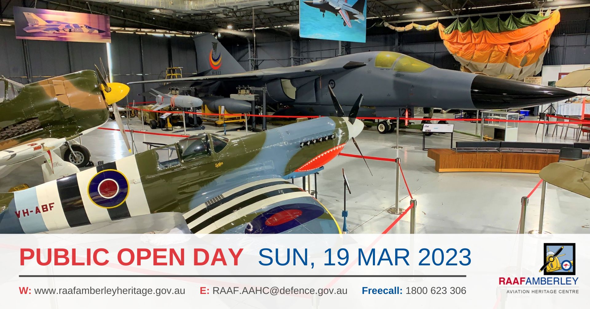 RAAF AAHC - Monthly Sunday Public Open Day - 19 Mar 23